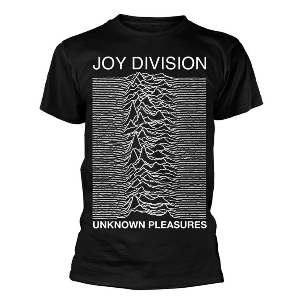 Joy Division Unisex Adult Unknown Pleasures T-Shirt / Black